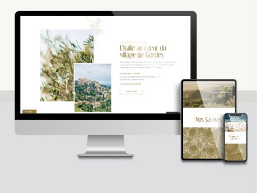 site internet casa rosario webdesign